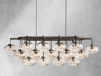 Cebret Glass Linear Chandelier - Cyran Lamps
