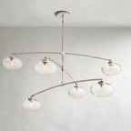 Cebret Glass Mobile Round Chandelier - Cyran Lamps