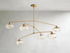 Cebret Glass Mobile Round Chandelier - Cyran Lamps