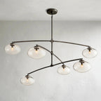 Cebret Glass Mobile Round Chandelier - Cyran Lamps