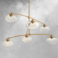 Cebret Glass Mobile Round Chandelier - Cyran Lamps