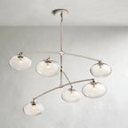 Cebret Glass Mobile Round Chandelier - Cyran Lamps