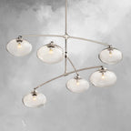 Cebret Glass Mobile Round Chandelier - Cyran Lamps