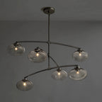 Cebret Glass Mobile Round Chandelier - Cyran Lamps