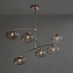 Cebret Glass Mobile Round Chandelier - Cyran Lamps