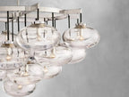 Cebret Glass Round Chandelier - Cyran Lamps