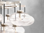 Cebret Glass Round Chandelier - Cyran Lamps