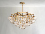 Cebret Glass Round Chandelier - Cyran Lamps