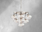 Cebret Glass Round Chandelier - Cyran Lamps