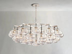 Cebret Glass Round Chandelier - Cyran Lamps
