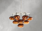 Cebret Glass Round Chandelier - Cyran Lamps