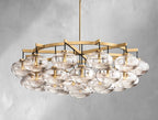 Cebret Glass Round Chandelier - Cyran Lamps