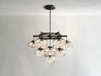 Cebret Glass Round Chandelier - Cyran Lamps