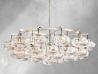 Cebret Glass Round Chandelier - Cyran Lamps