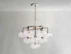 Cebret Glass Round Chandelier - Cyran Lamps