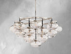 Cebret Glass Round Chandelier - Cyran Lamps