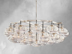 Cebret Glass Round Chandelier - Cyran Lamps