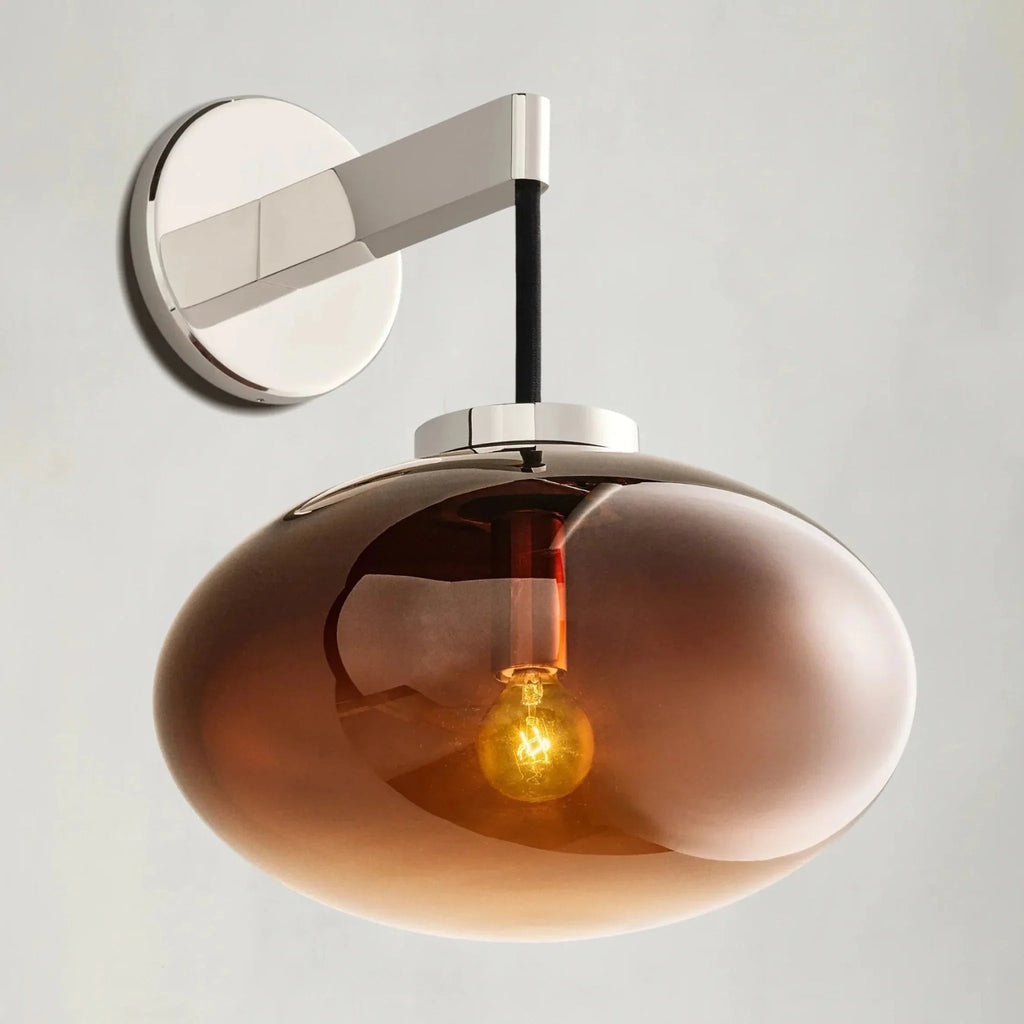 Cebret Glass Sconce - Cyran Lamps