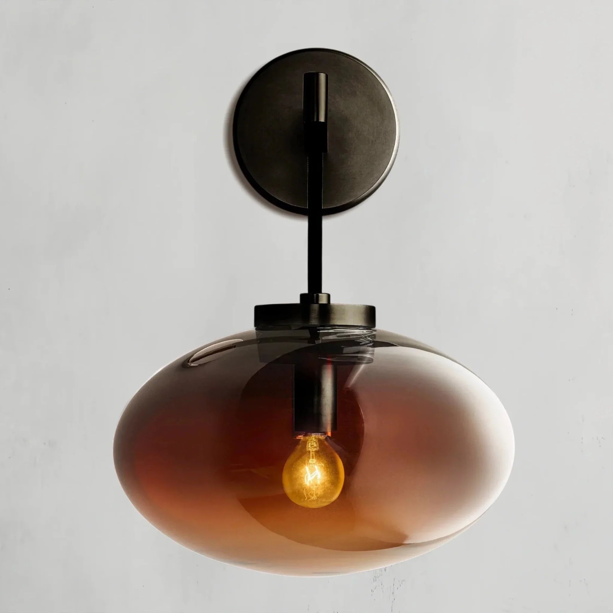 Cebret Glass Sconce - Cyran Lamps
