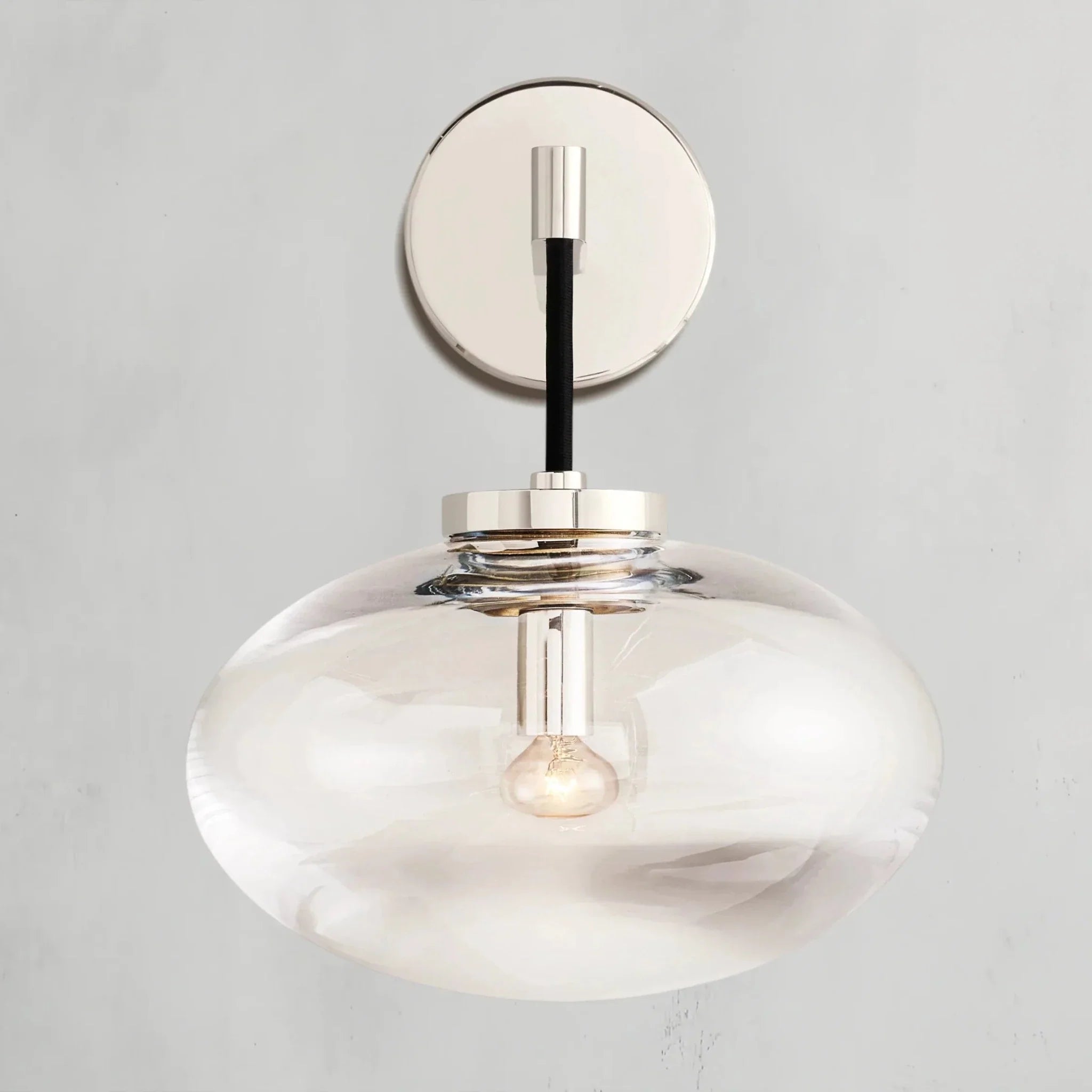 Cebret Glass Sconce - Cyran Lamps