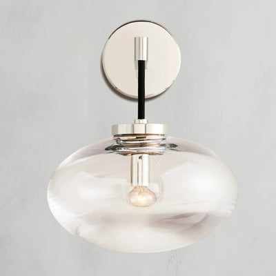 Cebret Glass Sconce - Cyran Lamps