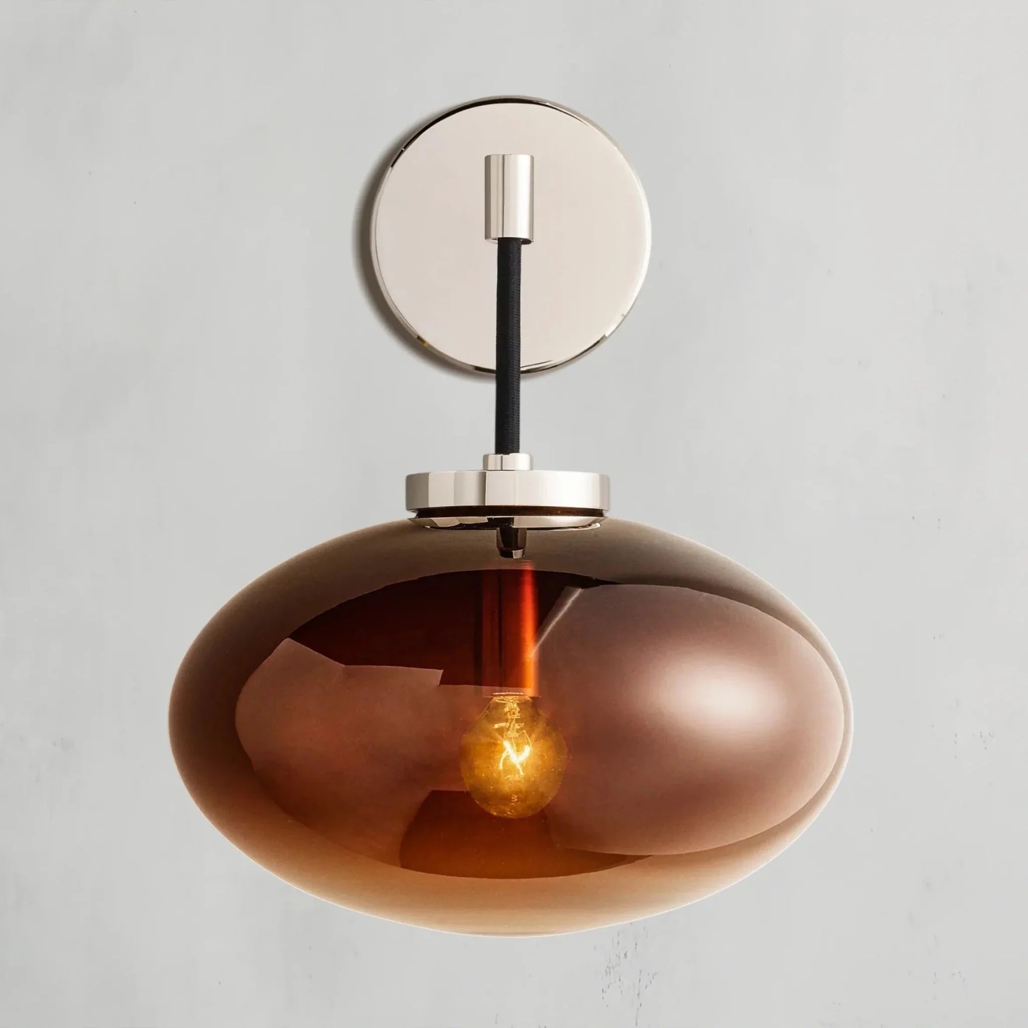 Cebret Glass Sconce - Cyran Lamps