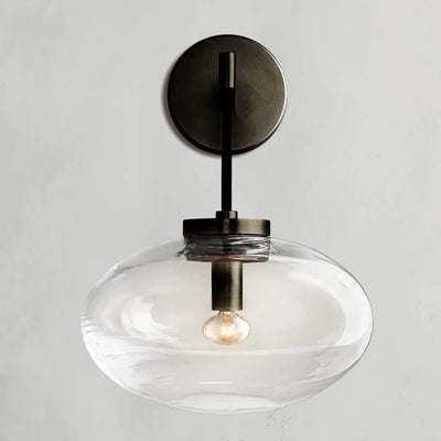Cebret Glass Sconce - Cyran Lamps