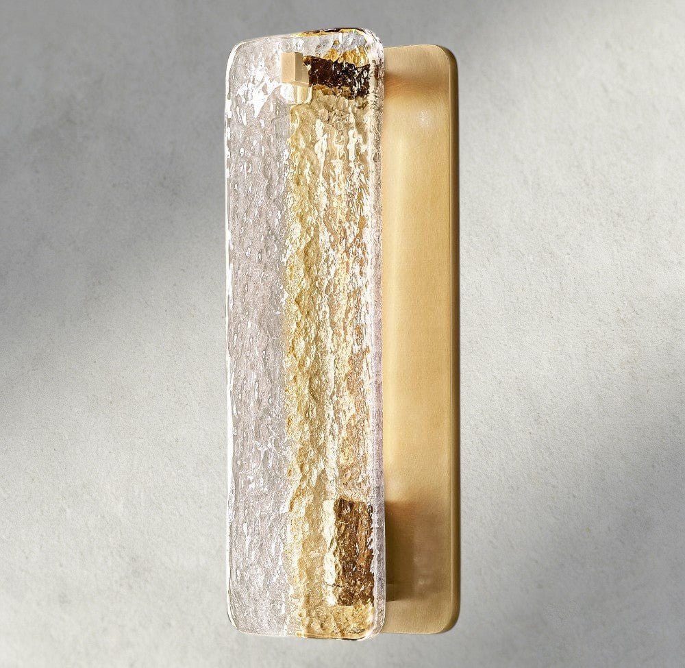 Celamotto Glass/ Alabaster Sconce 13", 16" - Cyran Lamps