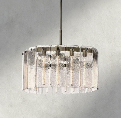 Celamotto Glass Round Chandelier 36", 48", 60" - Cyran Lamps