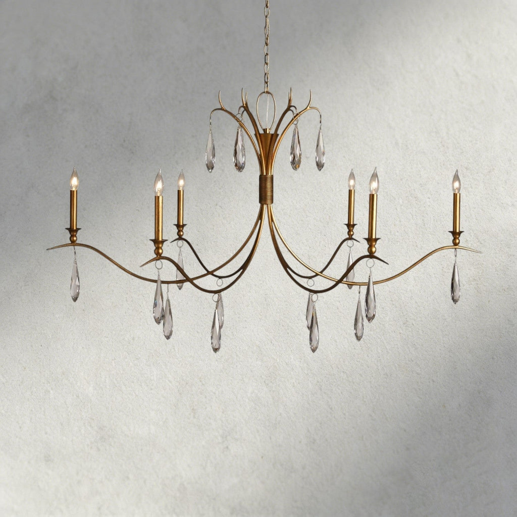 Celine Chandelier 36", 59" - Cyran Lamps