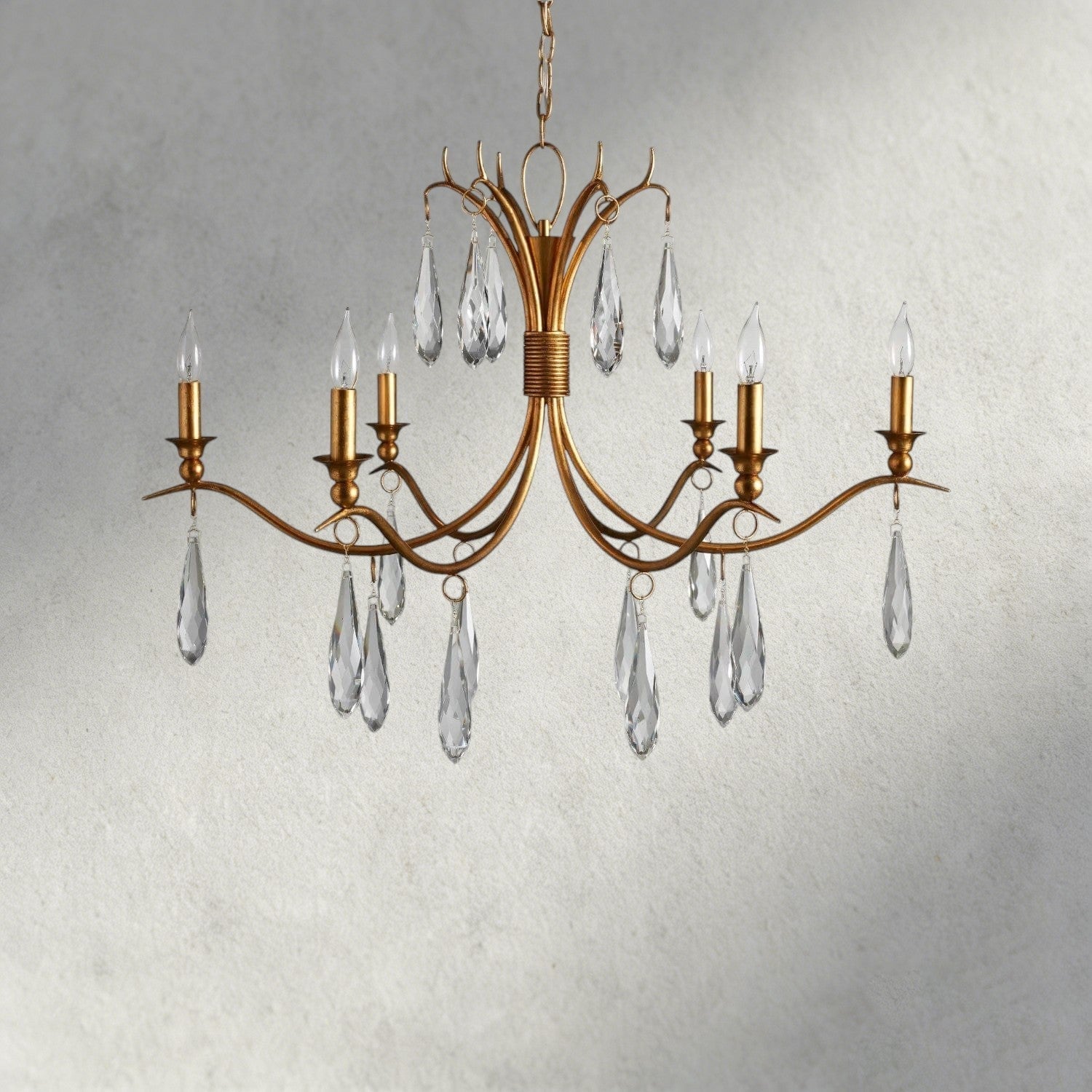 Celine Chandelier 36", 59" - Cyran Lamps