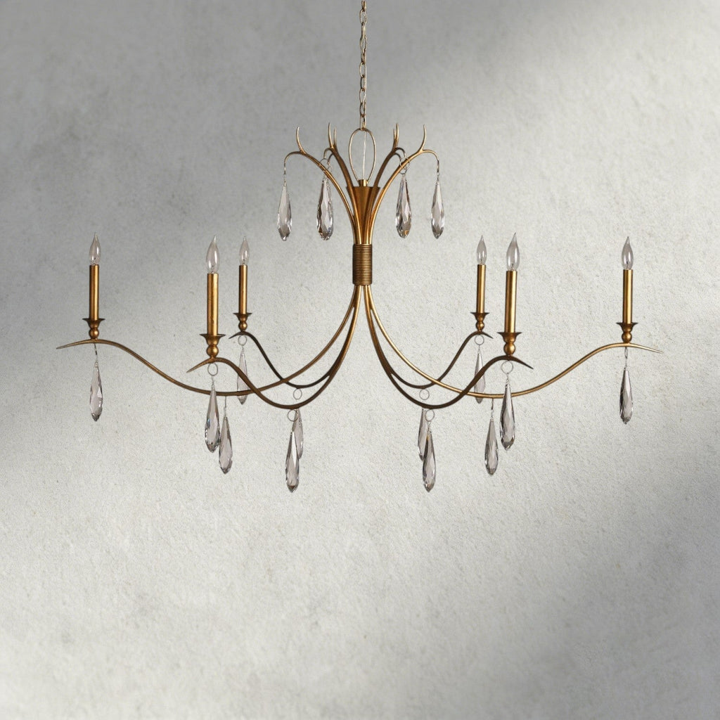 Celine Chandelier 36", 59" - Cyran Lamps