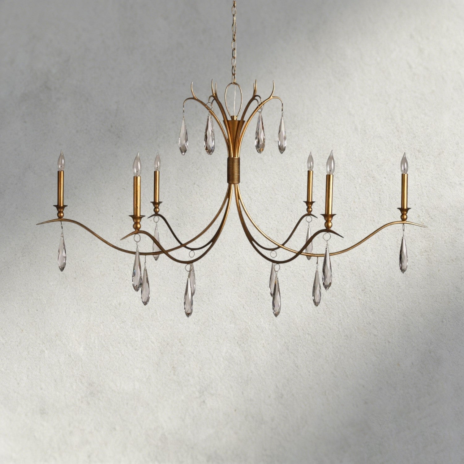 Celine Chandelier 36", 59" - Cyran Lamps