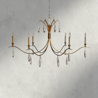 Celine Chandelier 36", 59" - Cyran Lamps
