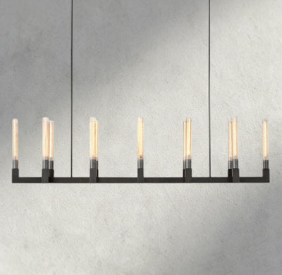 Cennela Linear Chandelier 55", 67" - Cyran Lamps