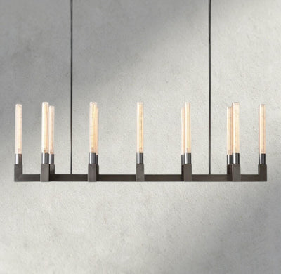 Cennela Linear Chandelier 55", 67" - Cyran Lamps
