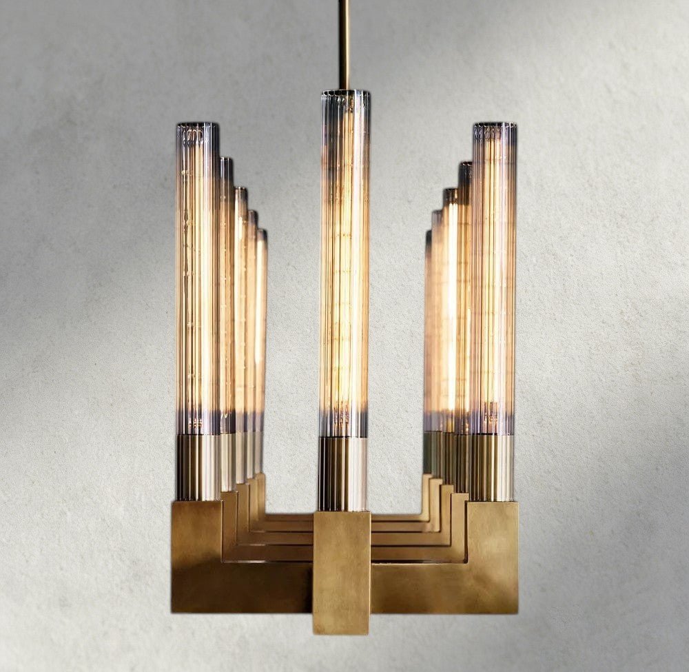 Cennela Linear Chandelier 55", 67" - Cyran Lamps