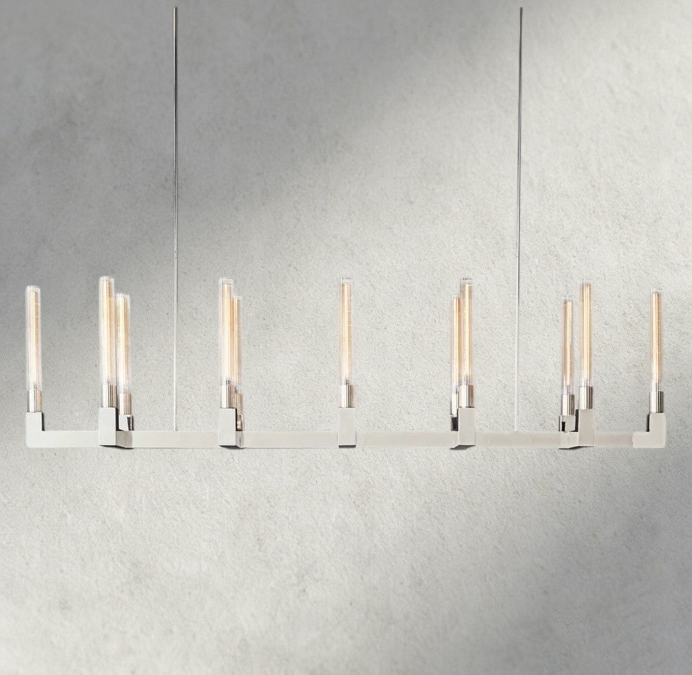Cennela Linear Chandelier 55", 67" - Cyran Lamps