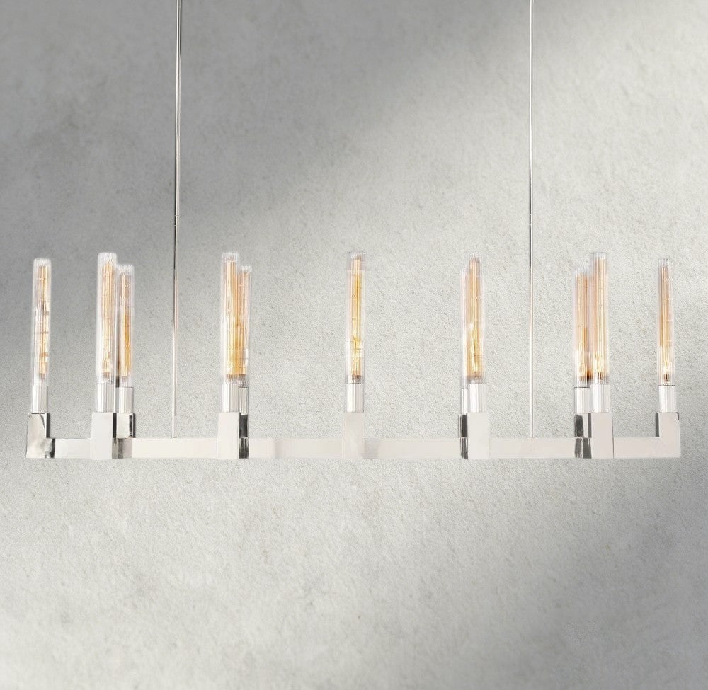 Cennela Linear Chandelier 55", 67" - Cyran Lamps