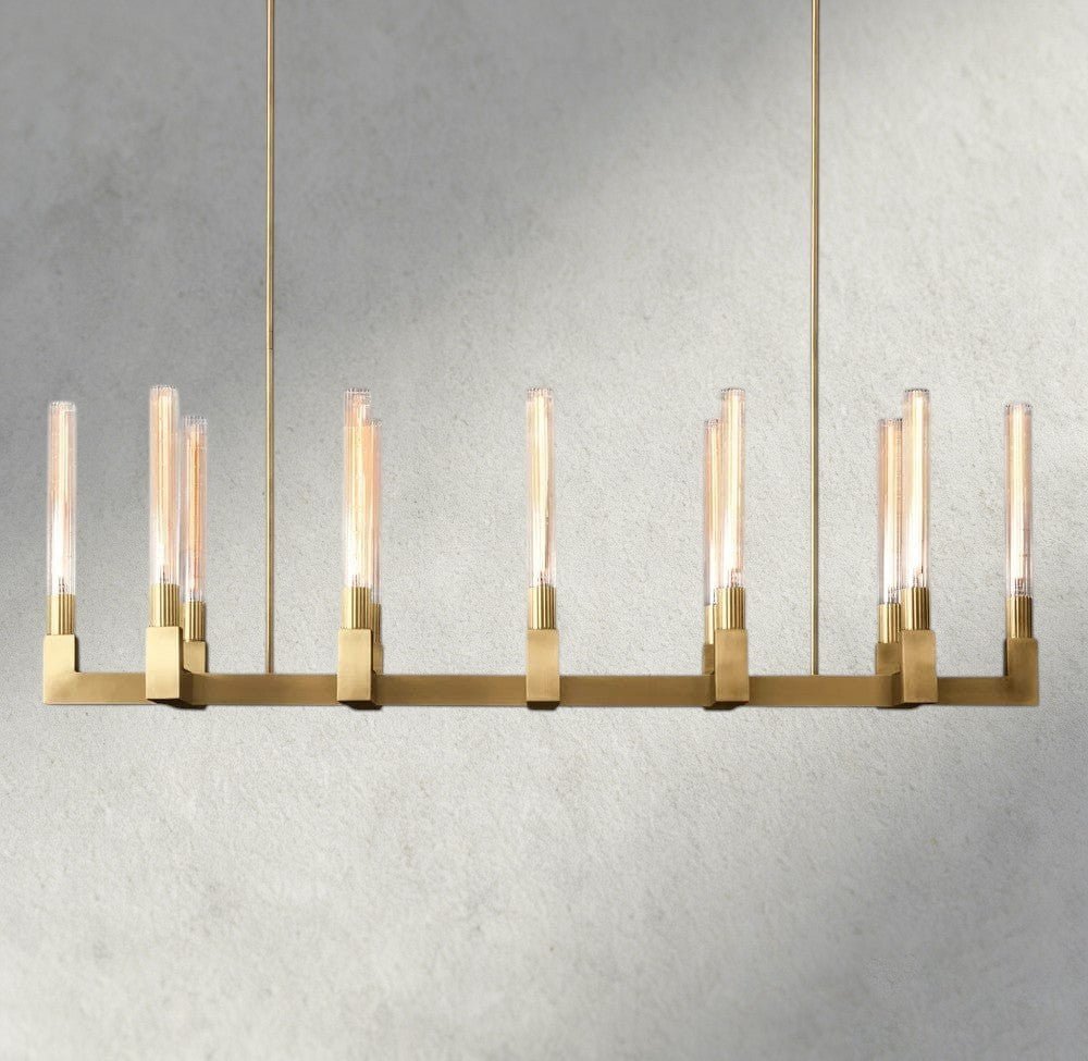 Cennela Linear Chandelier 55", 67" - Cyran Lamps