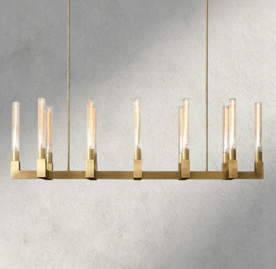 Cennela Linear Chandelier 55", 67" - Cyran Lamps