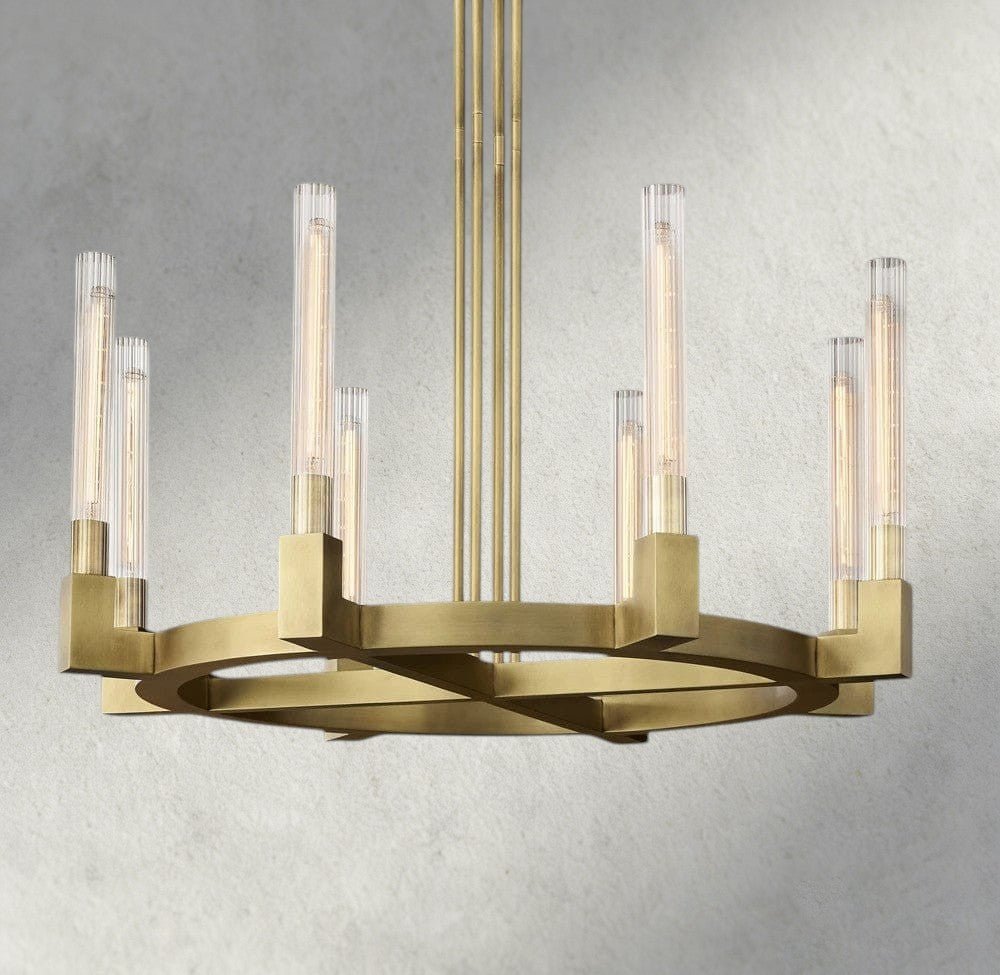 Cennela Round Chandelier 36", 48", 60", 72" - Cyran Lamps