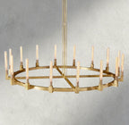 Cennela Round Chandelier 36", 48", 60", 72" - Cyran Lamps