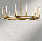Cennela Round Chandelier 36", 48", 60", 72" - Cyran Lamps