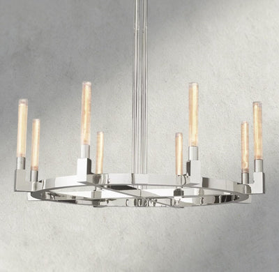 Cennela Round Chandelier 36", 48", 60", 72" - Cyran Lamps