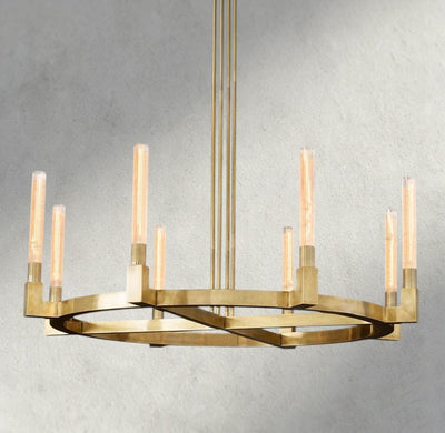 Cennela Round Chandelier 36", 48", 60", 72" - Cyran Lamps