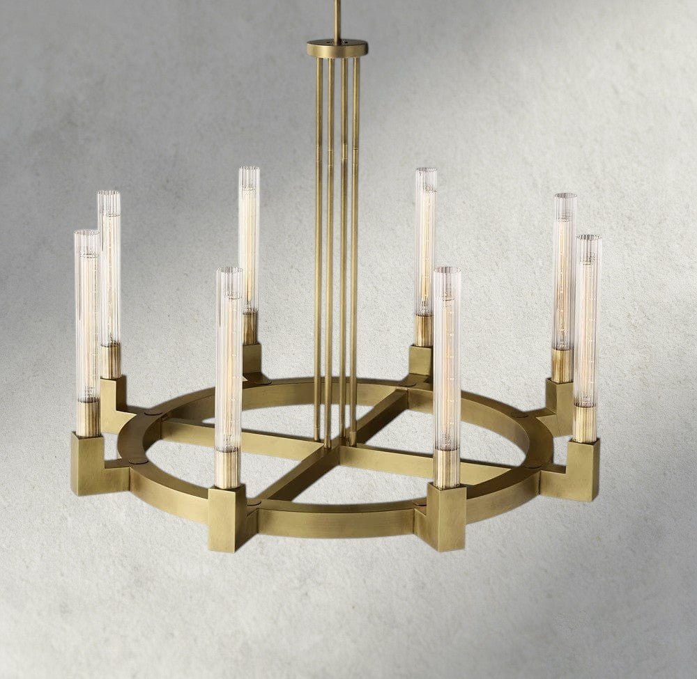 Cennela Round Chandelier 36", 48", 60", 72" - Cyran Lamps