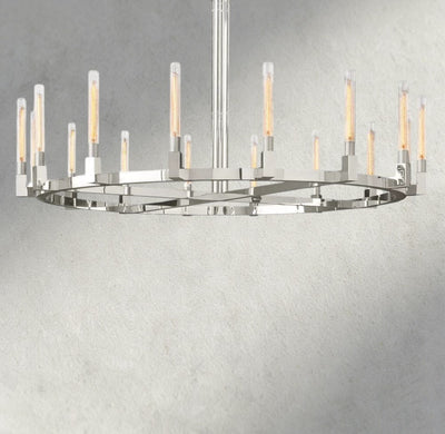 Cennela Round Chandelier 36", 48", 60", 72" - Cyran Lamps