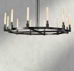 Cennela Round Chandelier 36", 48", 60", 72" - Cyran Lamps