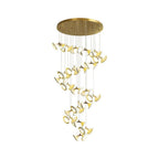 Ceramic Chandeliers Luxury Tulip Flower Ceiling Light - Cyran Lamps